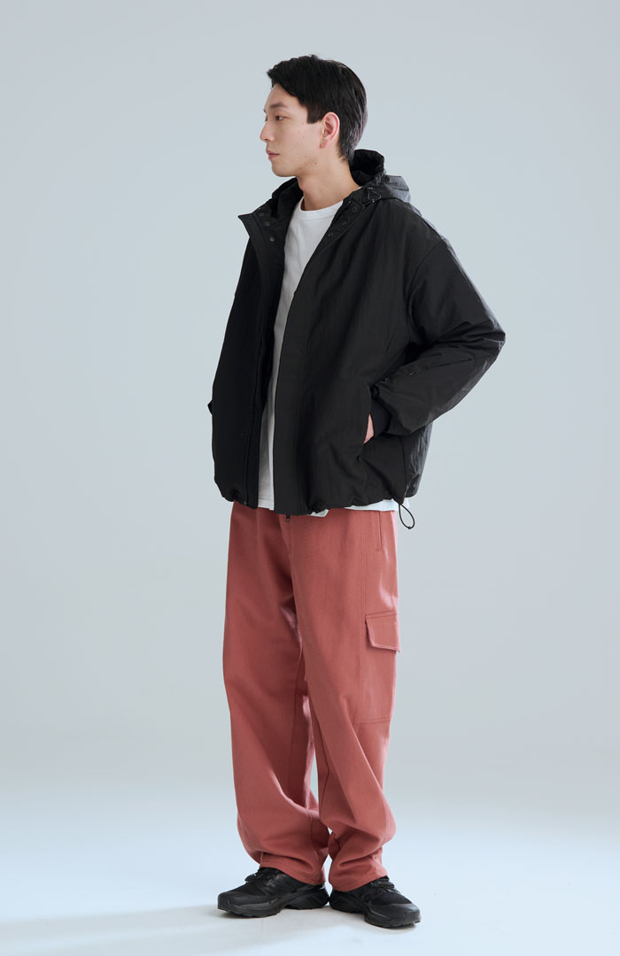CURVED CARGO PANTS(PK)